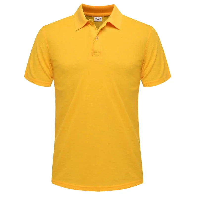 Summer Casual Short-Sleeved Polo Shirts Custom Logo Embroidery Printing Personalized Design Men And Women Tops - Matrix-studios.com