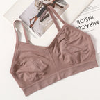 Women's Wireless Bra Sports Tube Top Ribbed Ruched Camisole Bralette With/Without Pads Underwear Sexy Lingerie M-L Intimates - Matrix Studios