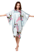 Summer Women Nightgown Print Sleepwear Night Bath Dress Gown Satin Sleep Shirt Sexy Nightshirt Home Clothes Intimate Lingerie - Matrix-studios.com