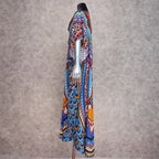 Bohemian Kaftan Beach Tunic Cotton Beach Cover up Saida de Praia Swimsuit Women Bikini cover up Pareo Sarong Beachwear #Q956 - Matrix Studios