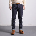 511XX-0009 RedTornado Raw Denim Jeans 16oz Heavy Weight Indigo Selvage One Washed Sanforized Zipper Pants - Matrix Studios