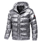 DIMUSI Winter Men's Jackets Fashion Men Cotton Warm Parkas Down Hoodies Coats Casual Outdwear Thermal Jackets Mens Clothing - Matrix Studios