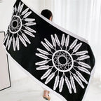 20 Styles 90x180cm Cotton Linen Summer Beach Dress Bikini Cover-ups Sarong Wrap Scarf Women Brazilian Swimsuit Bathing Cover Up - Matrix Studios