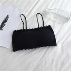 Women's Cotton Bra Female Tube Top Bra Women's Suspender Underwear Beautiful Tank Top Seamless Comfort Bra Sport Bra Lace Tops - Matrix Studios