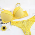 DaiNaFang Push Up Women Bras Set For Big Boops Sexy Lace Underwear Panties BCDE Cup Ladies Plus Size French Female Lingerie - Matrix-studios.com