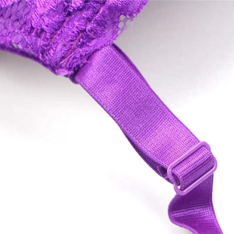 BCDE Cup Bras Sexy Lace Massage Ladies Push Up Brassiere Floral Female Lingerie Underwire Women Underwear - Matrix Studios