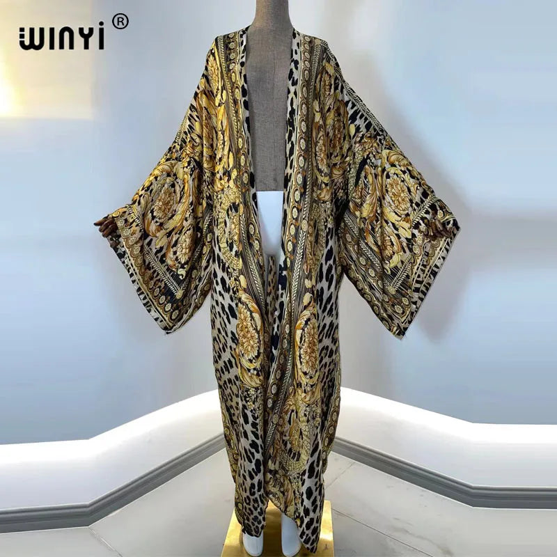 Europe WINYI new tunic bikini sweet lady pink boho Cardigan stitch Cocktail sexcy Boho Maxi Holiday Batwing Sleeve KIMONO mujer - Matrix Studios