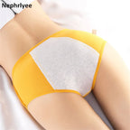 2024 Leak Proof Menstrual Panties Women Period Panties Cotton Underwear Sexy Physiological Pants Women's Briefs - Matrix Studios
