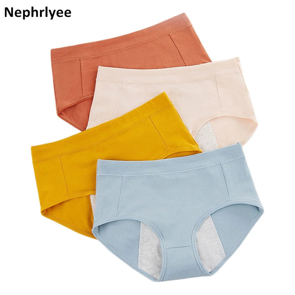 2024 Leak Proof Menstrual Panties Women Period Panties Cotton Underwear Sexy Physiological Pants Women's Briefs - Matrix Studios