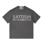 Men Oversized Satoshi Tank Top Vintage Washed Print Sleeveless Vest 26ss streetwear Y2K best quality cotton Unisex t shirt - Matrix-studios.com