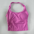 1-2pcs Gym Set Women Backless Tank Tops High Waist Scrunch Seamless Shorts High Waist Yoga Leggings Workout Sets Gym Suit - Matrix-studios.com