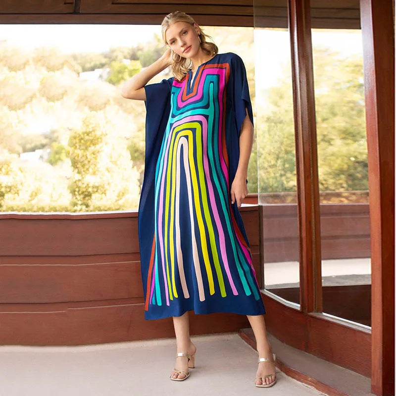 Beach Outfits for Women Cover-ups Swimsuit Bathing Suit Maxi Dress Summer Clothe Plus Size Swimwears - Matrix Studios