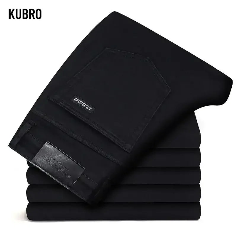 Men Classic Advanced Fashion Brand Jeans Jean Homme Man Soft Stretch Black Biker Masculino Denim Trousers Mens Pants Overalls - Matrix Studios