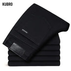 Men Classic Advanced Fashion Brand Jeans Jean Homme Man Soft Stretch Black Biker Masculino Denim Trousers Mens Pants Overalls - Matrix Studios