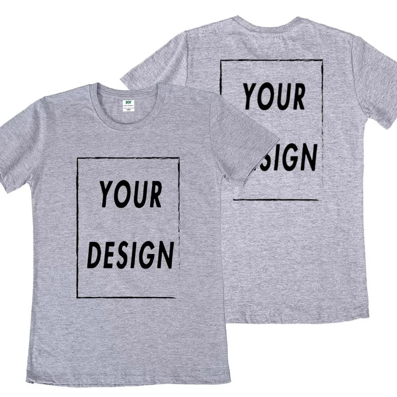 UE Size Custom Team T-shirt for Women, Add Your Own Design in Front and Back, Print and Text, High-quality T-shirt for Men - Matrix-studios.com