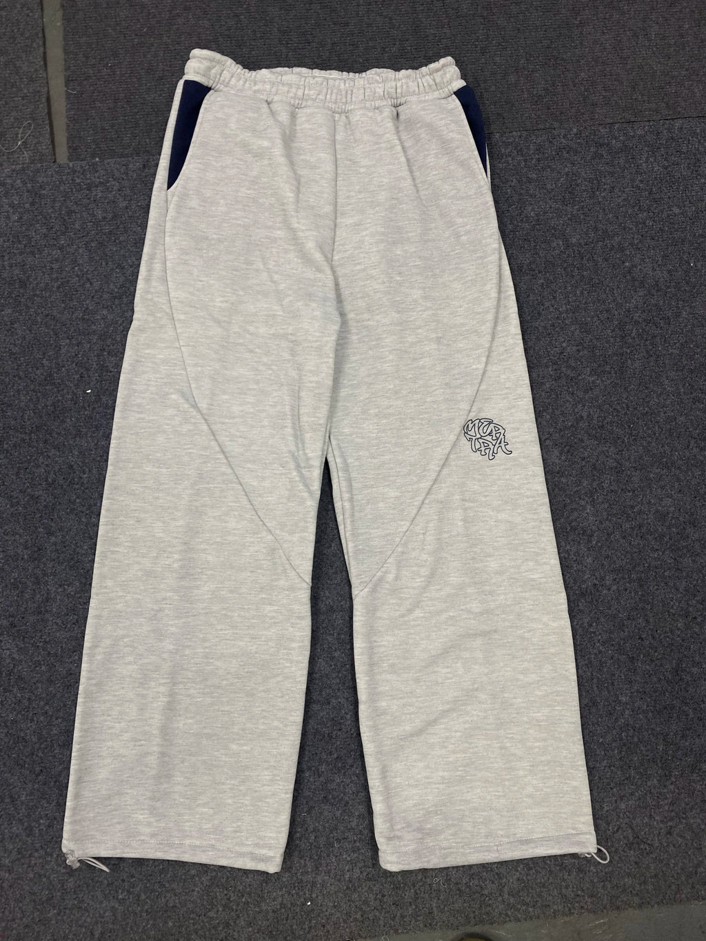 Autumn and winter new trendy men's and women's high street Japanese casual sports letter hooded sweatshirt and pants set