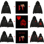 Customized Printed Men Women Zipper Up Hoodie Loose Casual Clothing Fashion Long Sleeve Hooded Pullover Personality Sweatshirts - Matrix Studios