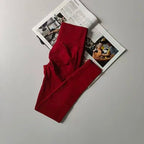 Seamless Sport Yoga High Waist Pants Leggings Sport See Through Yoga Gym Running Quick Dry Pants Scrunch Butt Pants - Matrix-studios.com