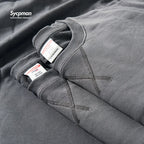 380g Tight Match Heavy Inverted Triangle Loose Versatile Solid Cotton Vintage Autum Winter Long Sleeve Round Neck Sweater - Matrix Studios