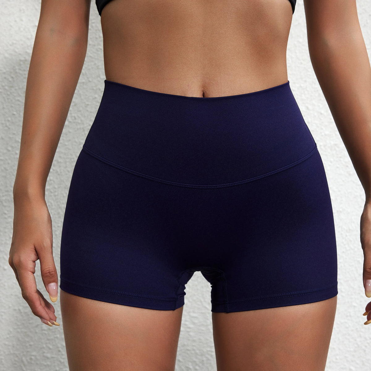 Sexy Solid Color High Waist Athletic Yoga Short Leg Cycling Women Fitness Sport Short Comprehensive Training Jogging Squat Proof - Matrix Studios