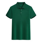 Custom Logo Lapel POLO Shirt Couple Summer Short Sleeve Moisture Transfer T Shirts Men Women Summer Simple Casual Tops - Matrix-studios.com