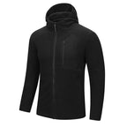 Autumn and Spring New Fashion Trend Pure Color Warm Hooded Sweatshirt Men's Casual Loose Sports High Quality Plus Size Top L-6XL - Matrix Studios