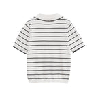 Vintage Women's for Polo T-Shirts Ladies Top Striped Short Sleeves Knitted Golf Wear New Long Jerseys Tops 2142040 - Matrix-studios.com