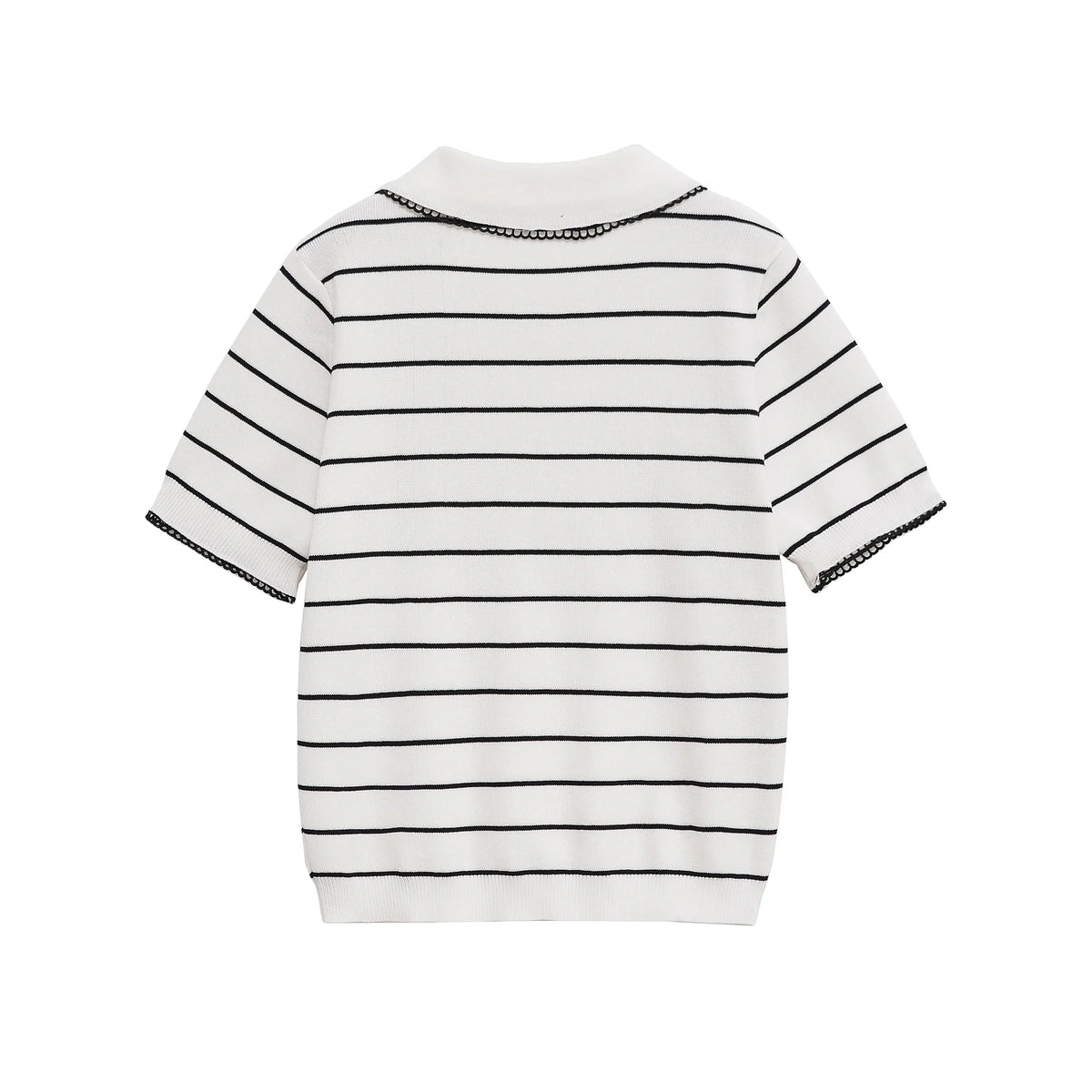 Vintage Women's for Polo T-Shirts Ladies Top Striped Short Sleeves Knitted Golf Wear New Long Jerseys Tops 2142040 - Matrix-studios.com