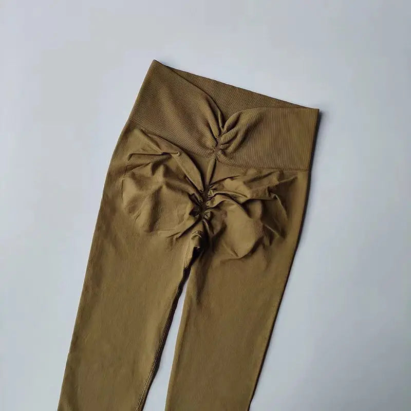 High-end Yoga Pants Women Fitness Leggings High Elastic Sports Pants Push UP Tights Running Leggings Breathable Gym Leggings - Matrix-studios.com