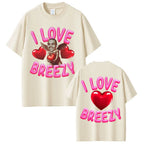 Rapper Chris Brown Breezy Bowl XX Tour 2025 T-shirt Men Women Hip Hop Fashion Pop Music  T Shirts Casual Cotton Vintage T-shirts