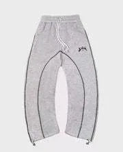 European and American fashion brand top personality line men hoodie high street trend casual sports suit couple loose clothing