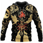 Mens Hoodies Vikings eagle Tattoo Fashion Animal pattern 3D Printed Style Casual Harajuku Hip Hop Pullover Oversized Sudaderas - Matrix Studios