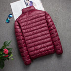 New Autumn And Winter Down Jacket Men's Fashion Hooded Super Light Warm Slim Coat Down Jacket Men's Coat - Matrix Studios