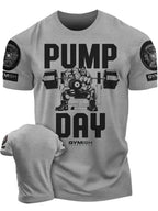 Summer New Adrenaline Power Workout Gym Men's Breathable Round Neck T-Shirt High-Quality Letter Printed Casual Top - Matrix Studios