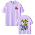Rapper Bad Bunny T-shirt Debi Tirar Mas Fotos DTMF World Tour T Shirts Men's Women Fashion Vintage Hip Hop T-shirts Streetwear - Matrix Studios