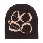 New Autumu Winter Keep Warm Knit Hat Women Men Skiing Beanies Outdoor Cold Hat Cycling Skullcap Fashion Letter Y2K Hiphop Beanie