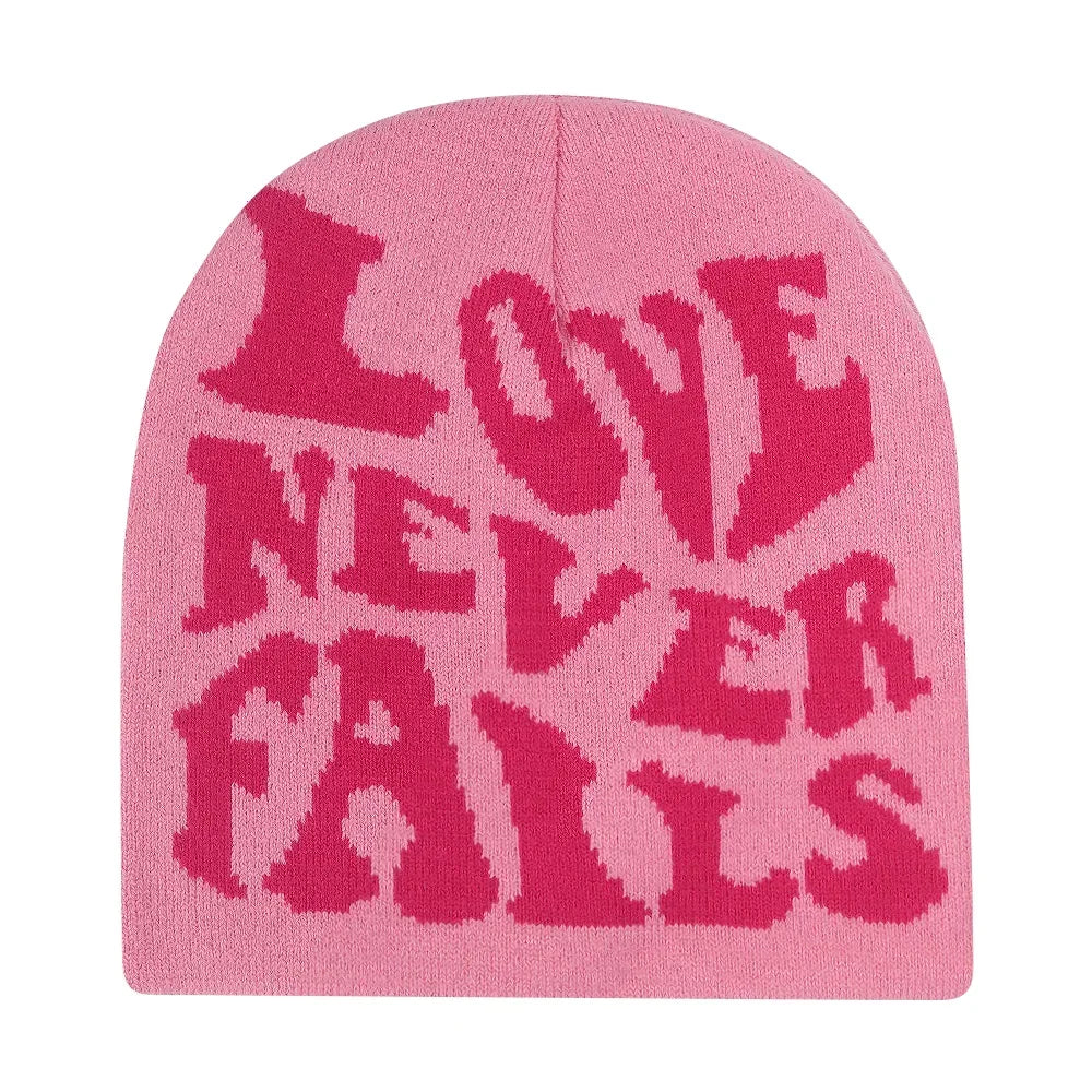 Y2K Letter Knitted Winter Autumn Beanie Cap Men Women Kanye Beanies Gorras Hombre Top Warm Skiing Hat Ear Hats Hip Hop Skullcap - Matrix-studios.com