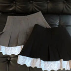 Silver Sequin Skirt Woman High Waist Mini Skirt Woman Fashion Shiny Glitter Elegant Short Skirts For Women Y2k Skirts - Matrix-studios.com