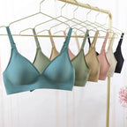 Latex Jelly Underwear Seamless Bras for Woman Wireless Sleep Removable Padded Bralette One Piece Brassiere No Wire Comfortable - Matrix Studios
