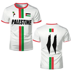 2025 New Palestine Football T-shirts Summer  Men's And Women Palestinian Jersey Gaza Kid's Tees Gifts Wholesale Unisex T Shirt - Matrix Studios