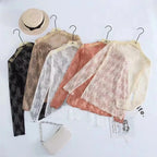 New Women Floral Lace Shirt Spring Autumn Long Sleeve Sexy Mesh Bottoming Shirts Mock Neck Blouse T-Shirt Pullover Top - Matrix-studios.com