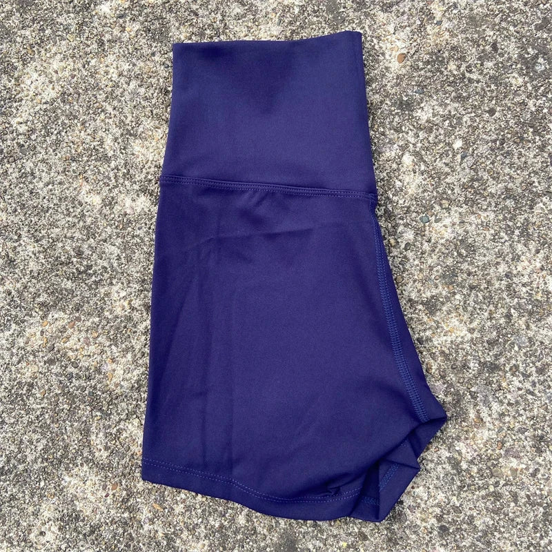 Sexy Solid Color Women Fitness Sport Short High Waist Athletic Yoga Short Leg Cycling Comprehensive Training Jogging Squat Proof - Matrix Studios