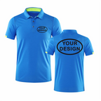 Summer Quick Drying POLO Shirt Logo Custom Printing Embroidery Golf Custom Your Logo Sports T-shirt Top - Matrix-studios.com