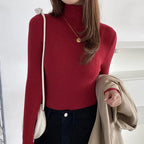 Heliar Women Fall Turtleneck Sweater Knitted Soft Pullovers Cashmere Jumpers Basic Soft Sweaters For Women 2026 Autumn Winter - Matrix-studios.com