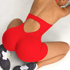 Summer Rompers Sportswear Woman Gym Combi-pants Women Jumpsuits Sport Yoga Clothes Female Fitness Overalls Shorts Bodysuit - Matrix Studios