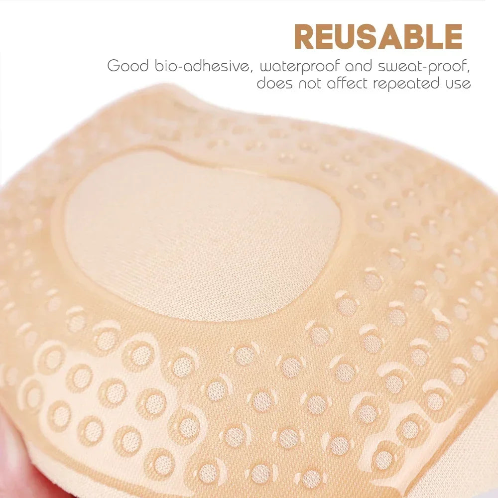 Invisible Push Up Bras Women Backless Strapless Bra Nipple Cover Front Closure Bralette Underwear Silicone Self-Adhesive Bra Pad - Matrix Studios