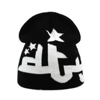 Y2K Letter Butter Knit Hats Skullies Beanies Autumn Winter Warm Hat Men Women Hip Hop Quality Skiing Cap Cycling Windproof New