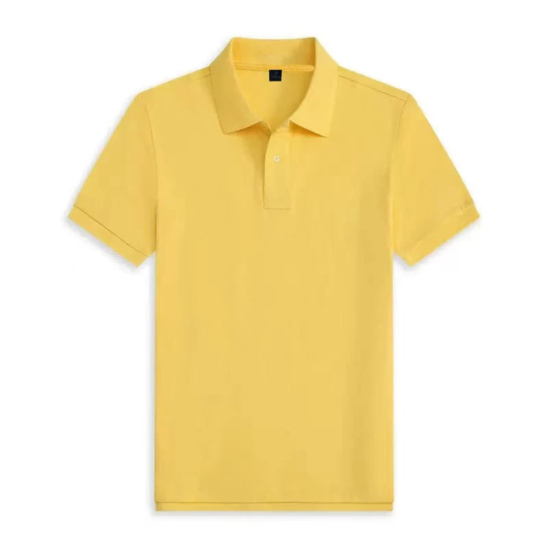 Sports Streetwear Fashion Colorful Solid Color Lapel Polo Shirt For Men Women Casual 2026 Summer Short Sleeves Top Tees Tshir - Matrix-studios.com