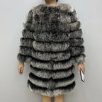 NEW style  4in1 real fur coats Women Natural Real Fur Jackets Vest Winter Outerwear Women fox fur coat high quality fur Clothes - Matrix Studios