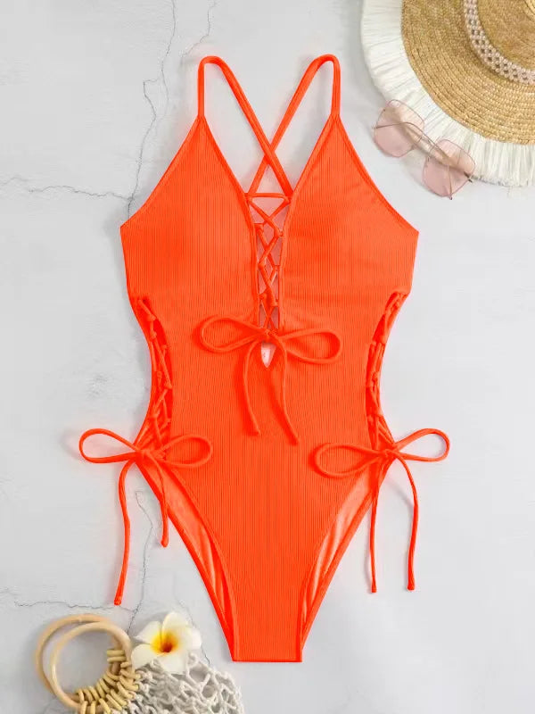 Printed Flower Tankini Set  Girl Swimwear Adjustable Strap Vest Bra Female Flower Shorts Bikini Drawstring Women Beach Set - Matrix-studios.com